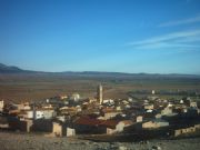 Vista del pueblo. Alba de campo, Teruel